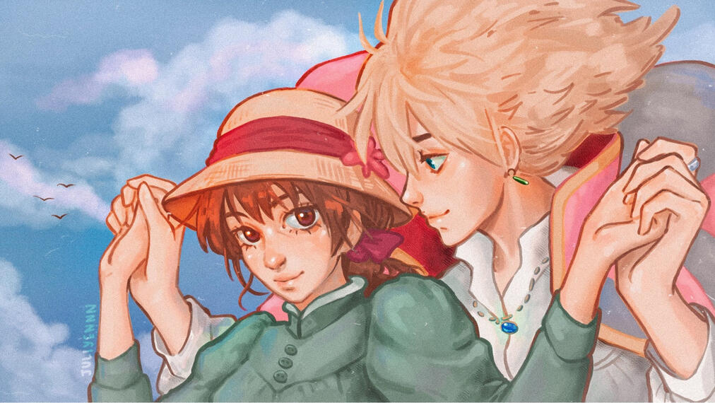 An art challenge for a Howl's Moving Castle redraw