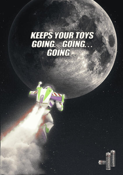 Creative Ad for Eveready Batteries